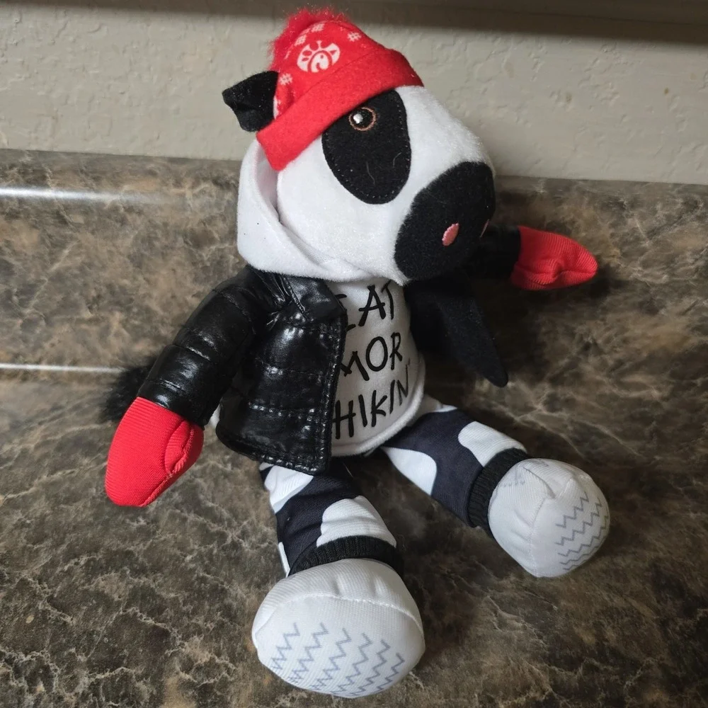 Chik-Fil-A Cow Plush Holiday Beanie And Mittens Eat Mor Chikin Hoodie 2025